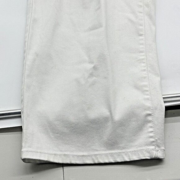 Fashion To Figure The Straight Leg Women's Plus Size 24 White Distressed Jeans - Picture 3 of 10